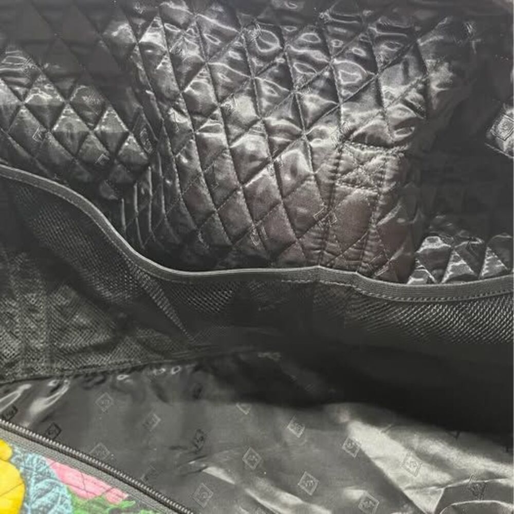 Vera Bradley Quilted Floral Duffel Bag - Picture 5 of 9